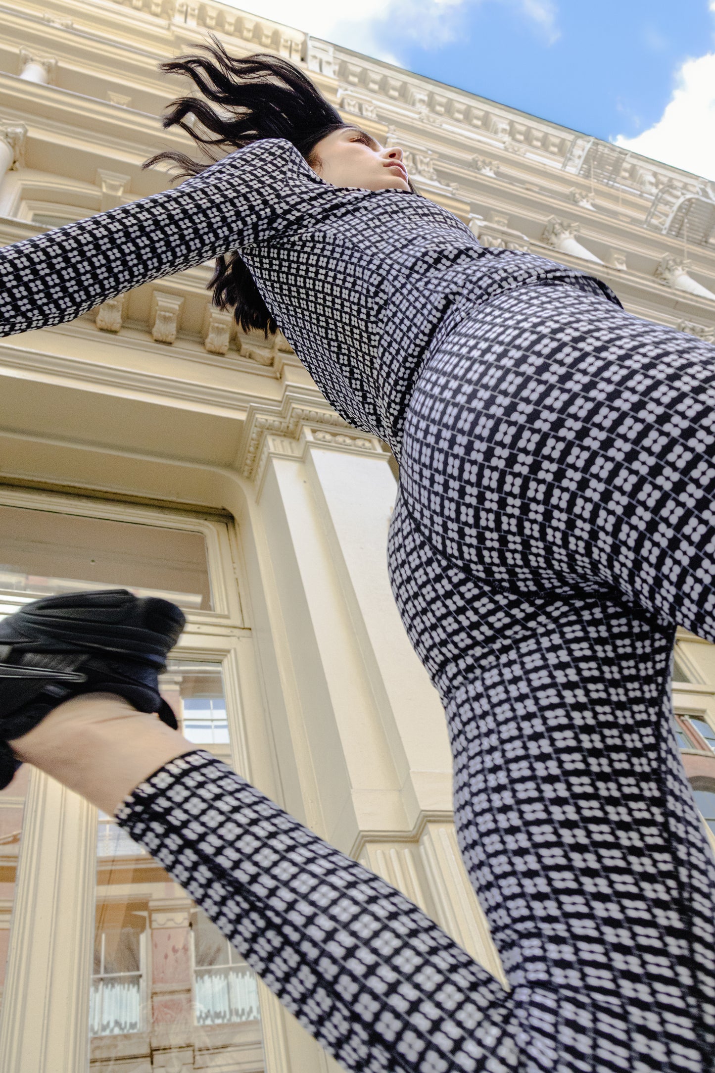 BARBARA MONOGRAM Leggings