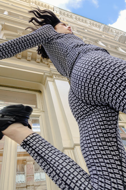BARBARA MONOGRAM Leggings