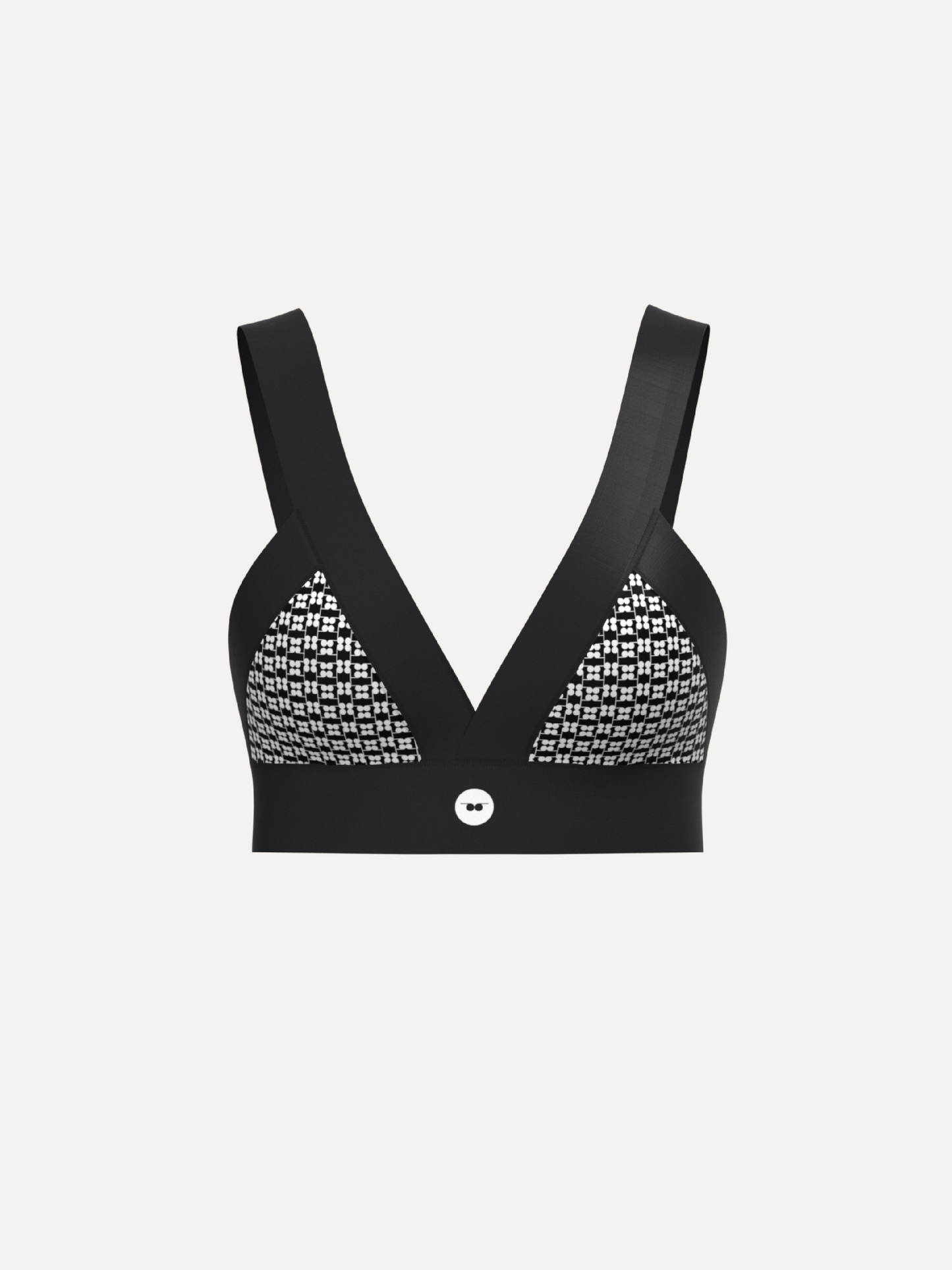 BARBARA MONOGRAM Sports Bra
