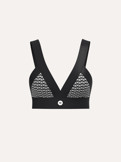 BARBARA MONOGRAM Sports Bra