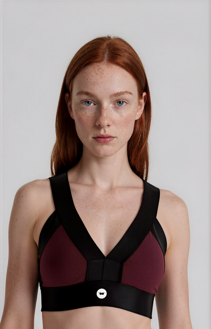 A Sip Of Wine sports bra